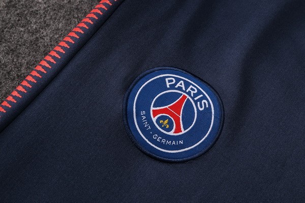 Survetement Foot Paris Saint Germain 2017 2018 Rouge Bleu